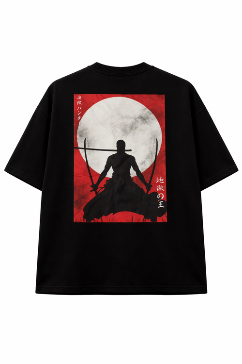 King Of Hell Zoro drop tee